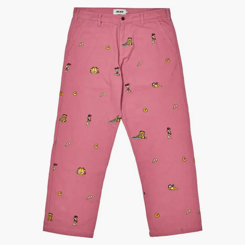 Palác Garfield Work Pant Pink