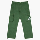 Palace odzież barwiony ładunkiem spodni oliwkowym