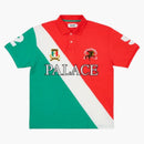 Palace Geezer Polo Red/green