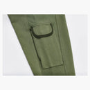 Palace Giant Woven Label Hood Olive