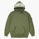 Palace Giant Woven Label Hood Olive