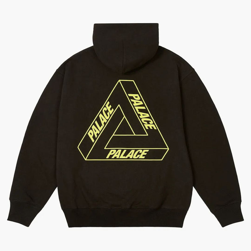 Palace Glow Tri-Ferg Hood Black