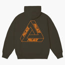 Palace Glow Tri-Ferg Hood Stoney Gray