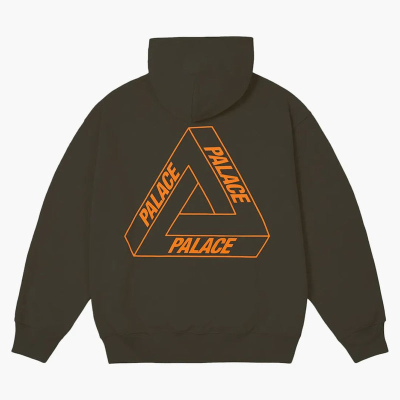 Palace Glow Tri-Ferg Hood Stoney Grey