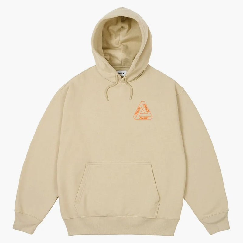 Palace Glow Tri-Ferg Hood Stoney Grey