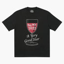 T-shirt del buon anno del palazzo nero