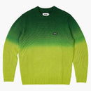 Palácový gradient barvivo žebro pletené zelené