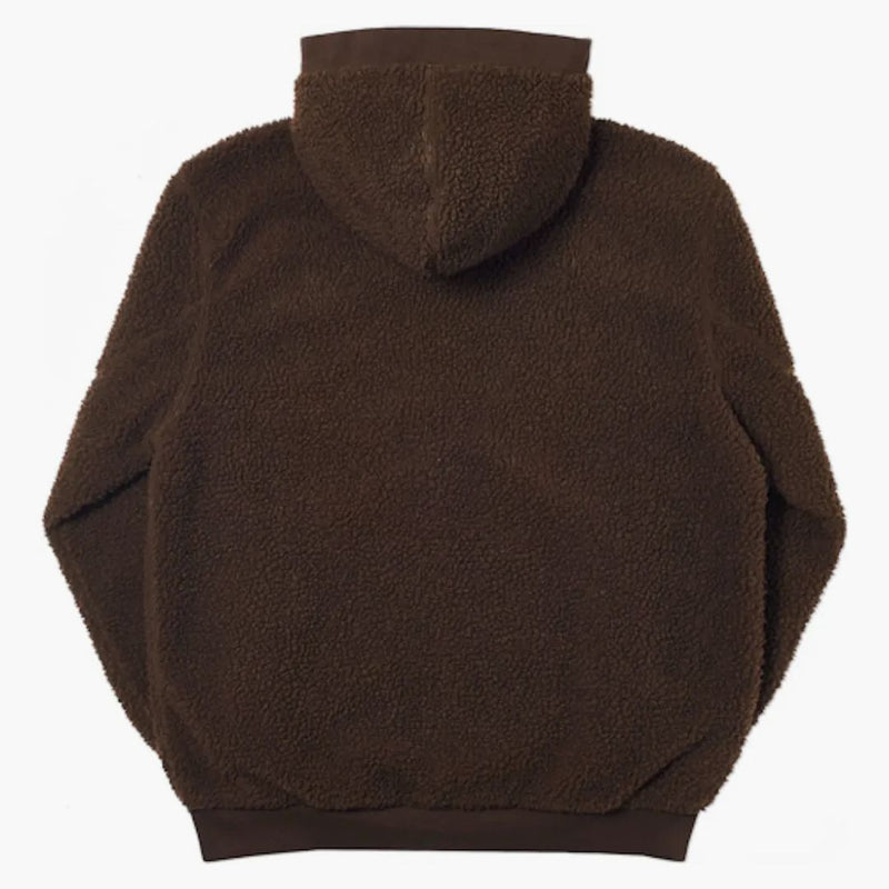 Palace H-Pile Hood Brown