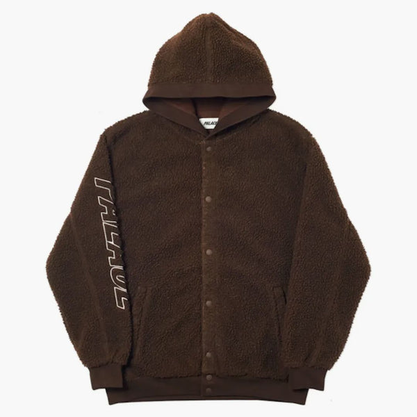 Palace H-Pile Hood Brown