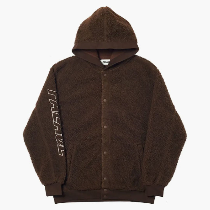 Palace H-Pile Hood Brown