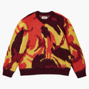 Palace Hairy Camo Knit Fire