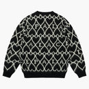 Palace Hairy Heart Knit Black