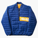 Palace Half Zip Packer Blue/Orange