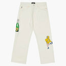 Palace Handbag Baggies Jean White