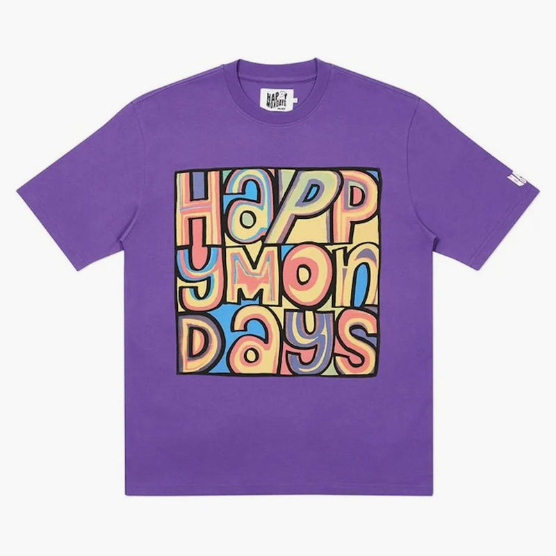Palace Happy Mondays Cover T-shirt Purple