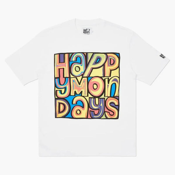 Palace Happy Mondays Cover T-shirt vit