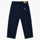 Palacio de lienzo pesado trabajo pantalón marina