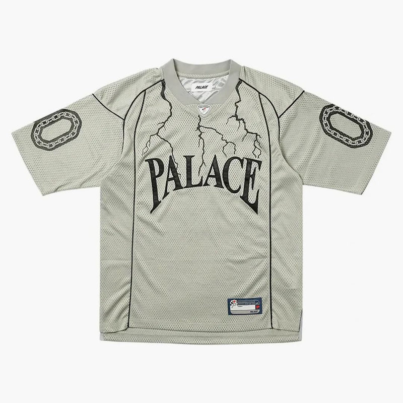 Palace Hesh Athletic Jersey Silver
