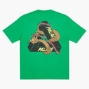 Palazzo hesh con maglietta fresca verde