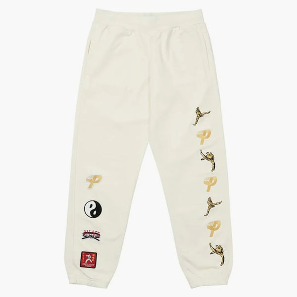 Palace High Kick Joggers Off White