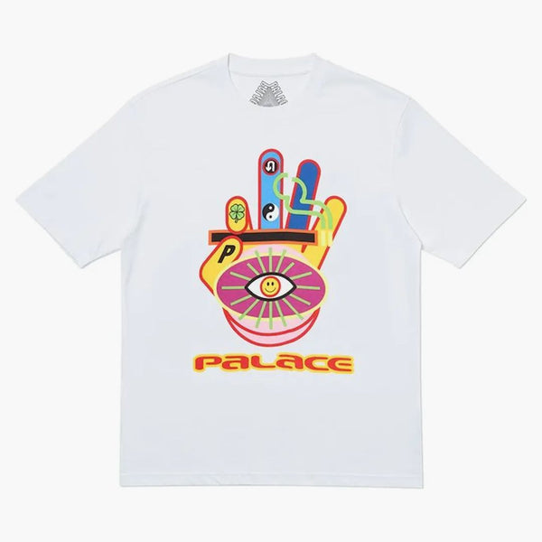Palats hippy cig t-shirt vit