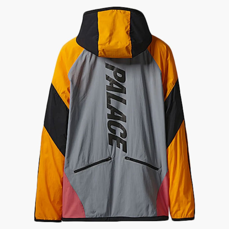 Palác kapuce adidas bunda šedá/Lucky Orange
