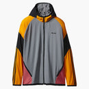 Palace Hooded Adidas Jacket Gray/Lucky Orange