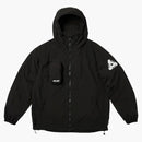 Bunda palácové kapuce černá