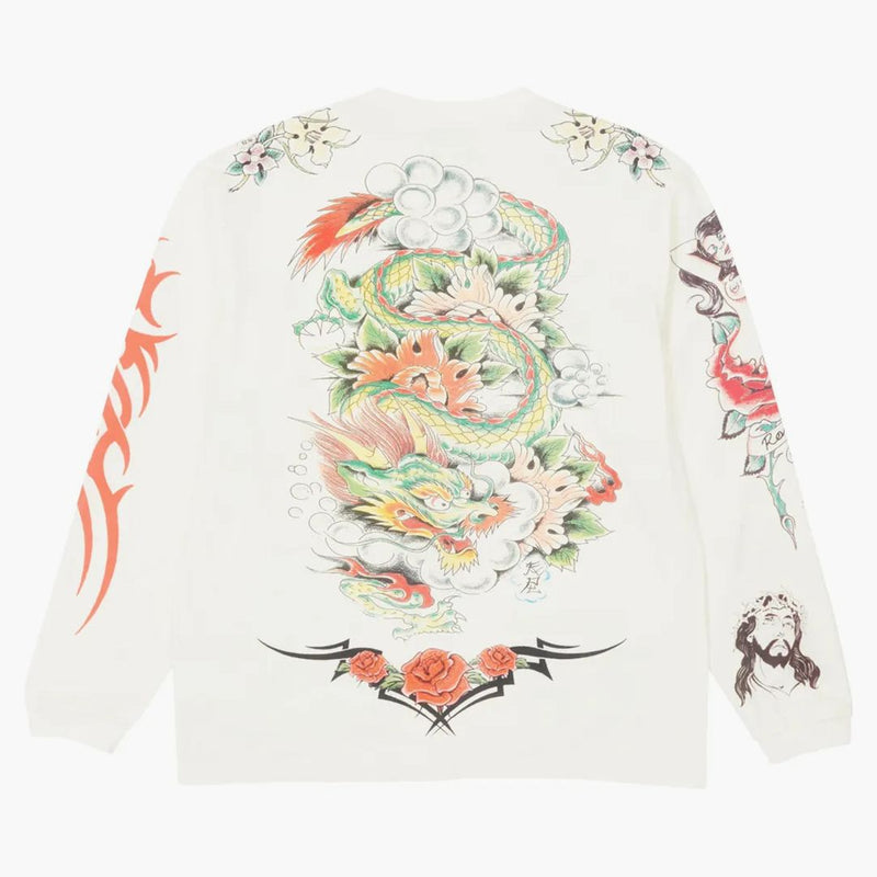 Palác inkoustový longsleeve bílý