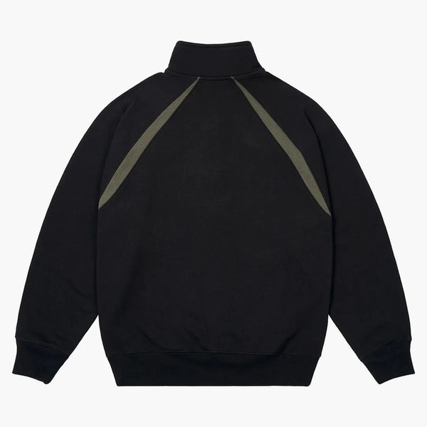 Palace International 1/4 Zip Black