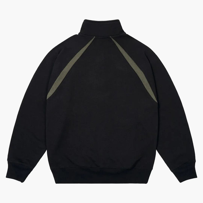 Palace International 1/4 Zip Black
