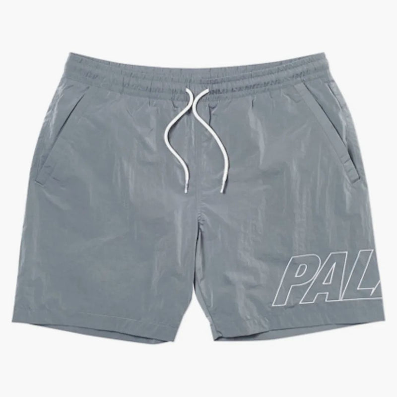 Palace Iri-decent Swimshorts Grey
