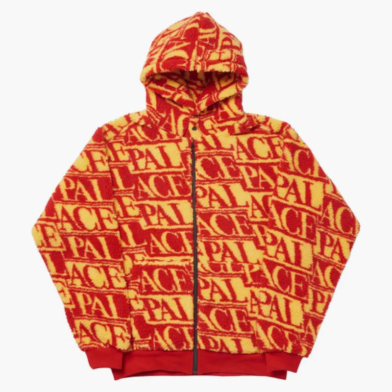Palác J -ar Fleece Jacket Red/Yellow