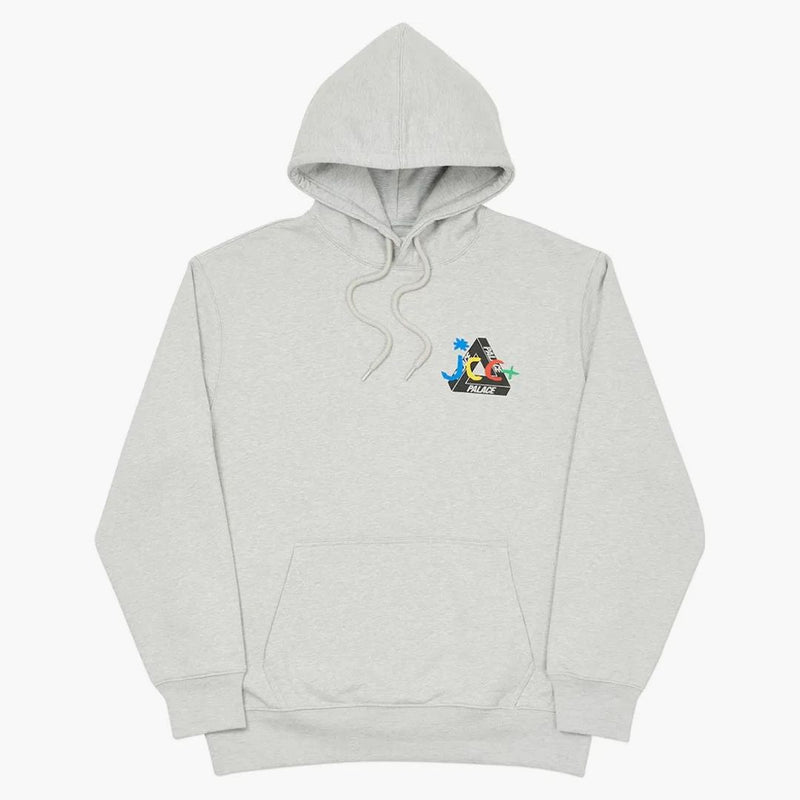 Palace Jcdc2 Hood Grey Marl
