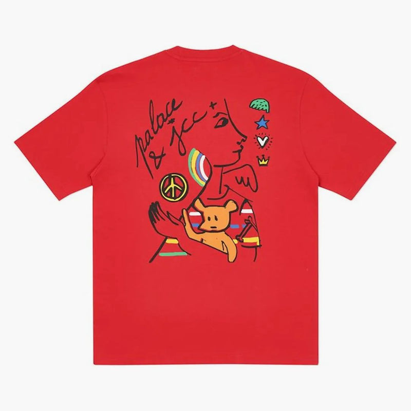 Palace JCDC2 T-shirt röd