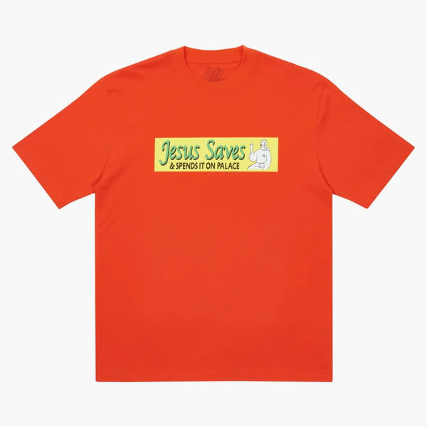 Palace Jesus Saves T-shirt Red