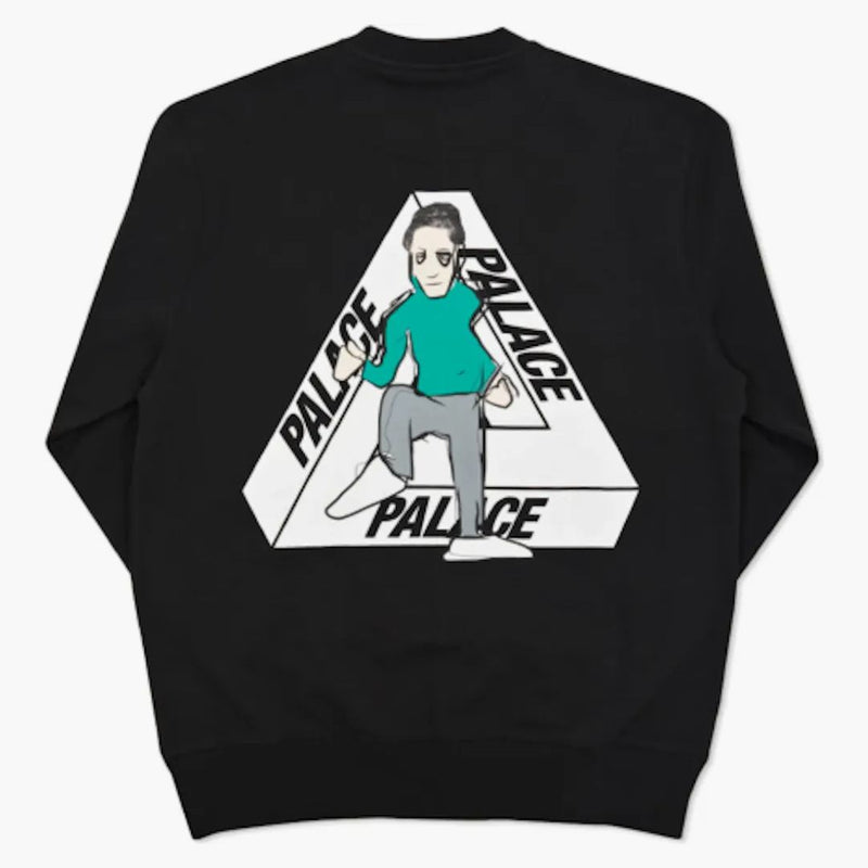 Palace JKR Crew Black/White/Gray/Green