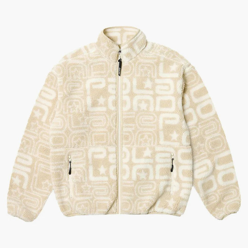 Palác Joyrex Fleece bunda Stone