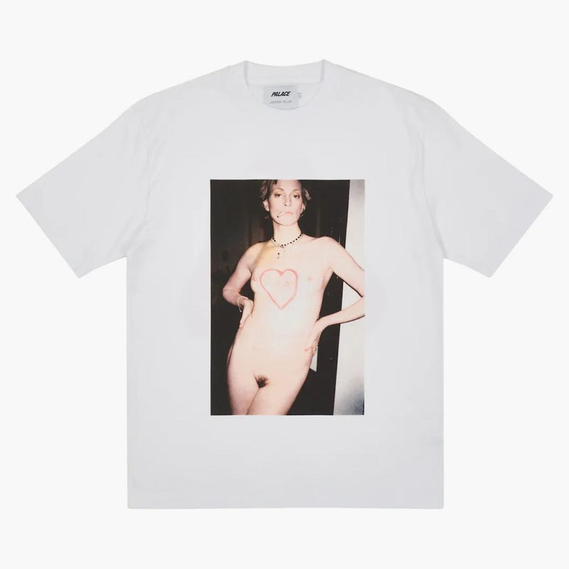 Palace juergen plate 2 T-shirt white