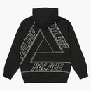 Palace Jumbo Tri-Ferg drop Shoulder Hood Black