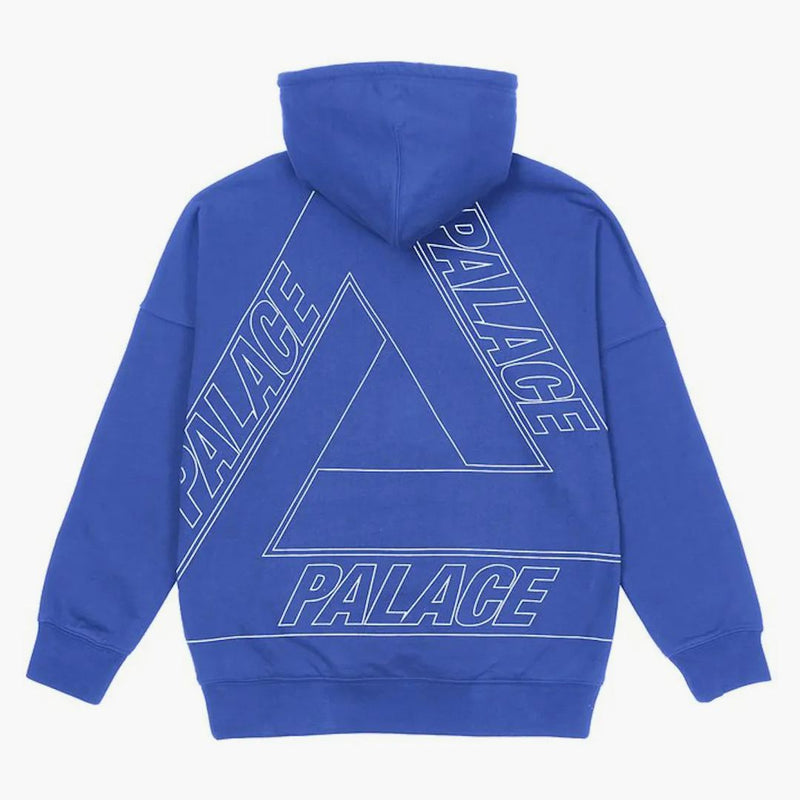 Palace jumbo tri-ferg drop Shoulder Hood Navy