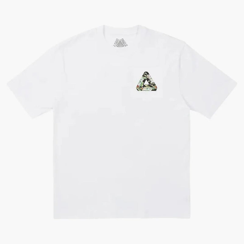 Tričko Palace Jungle Camo Tri-Ferg bílé