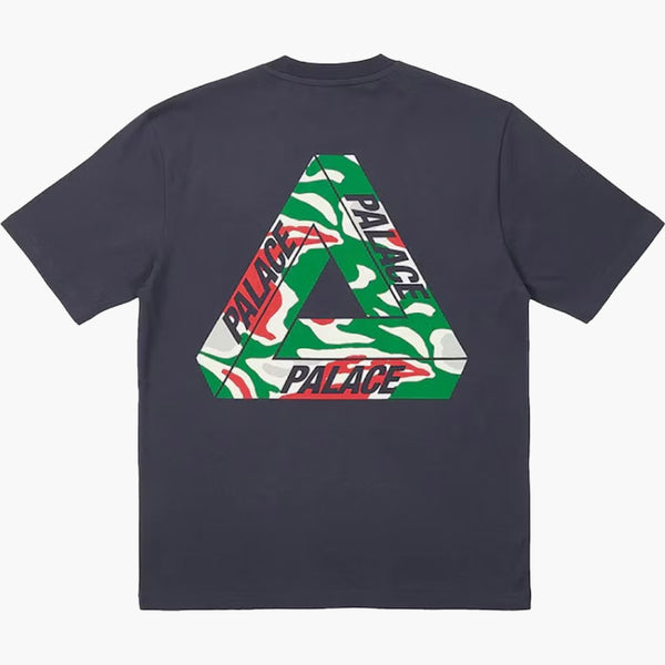 Palace Jungle Camo Tri Ferg Tee Navy Rückseite