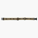 Palace K-Way Dog Collar Navy/Yellow Stripe