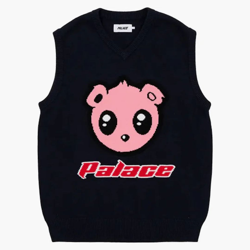 Palác Kawaii Vest Knit Navy