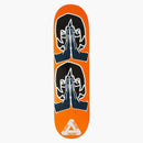 Palace Knight II Skateboard Deck Orange