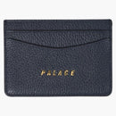 Palace Leather Card Holder Navy