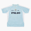 Camisa de las leyendas del palacio azul claro