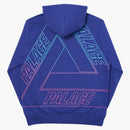 Palace Linear Triple Fade Hood Purple