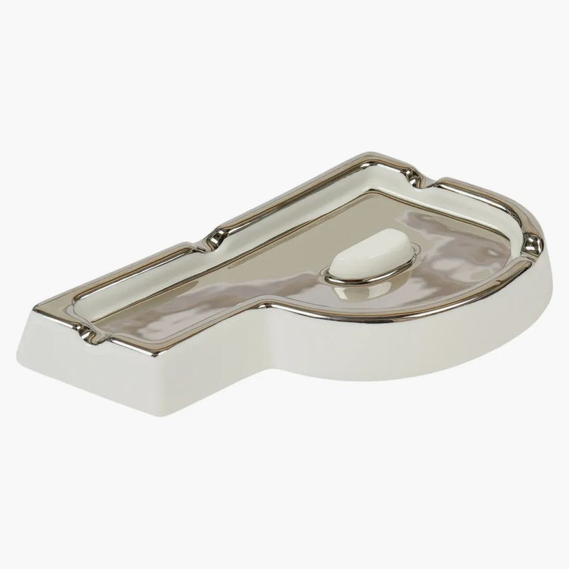 Palace Logo Ashtray White/silver
